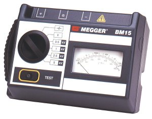 megger-bm15-and-mj15-5-kv-analog-insulation-testers